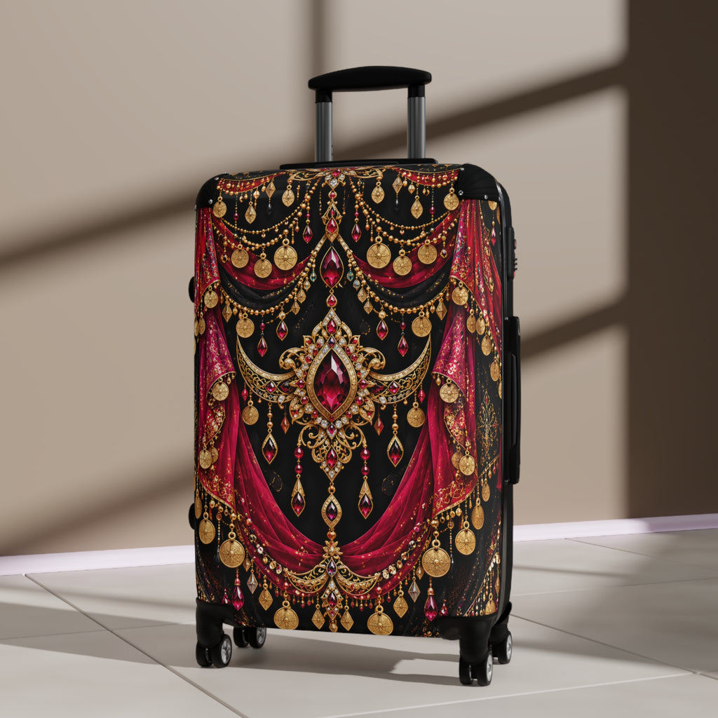 Crimson Baladi | Hard-Shell Spinner Suitcase