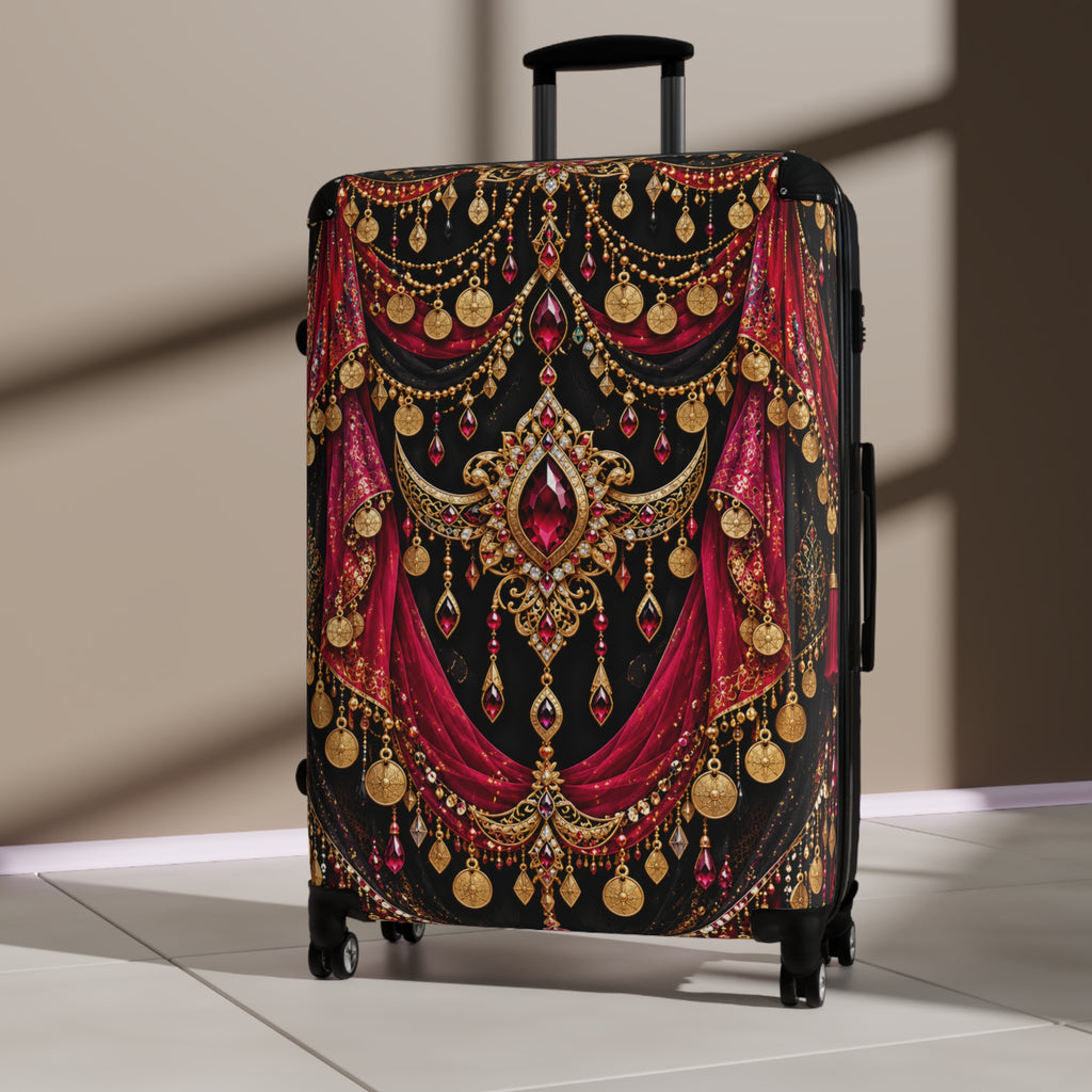 Crimson Baladi | Hard-Shell Spinner Suitcase