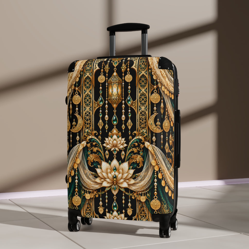Emerald Veil | Hard-Shell Spinner Suitcase