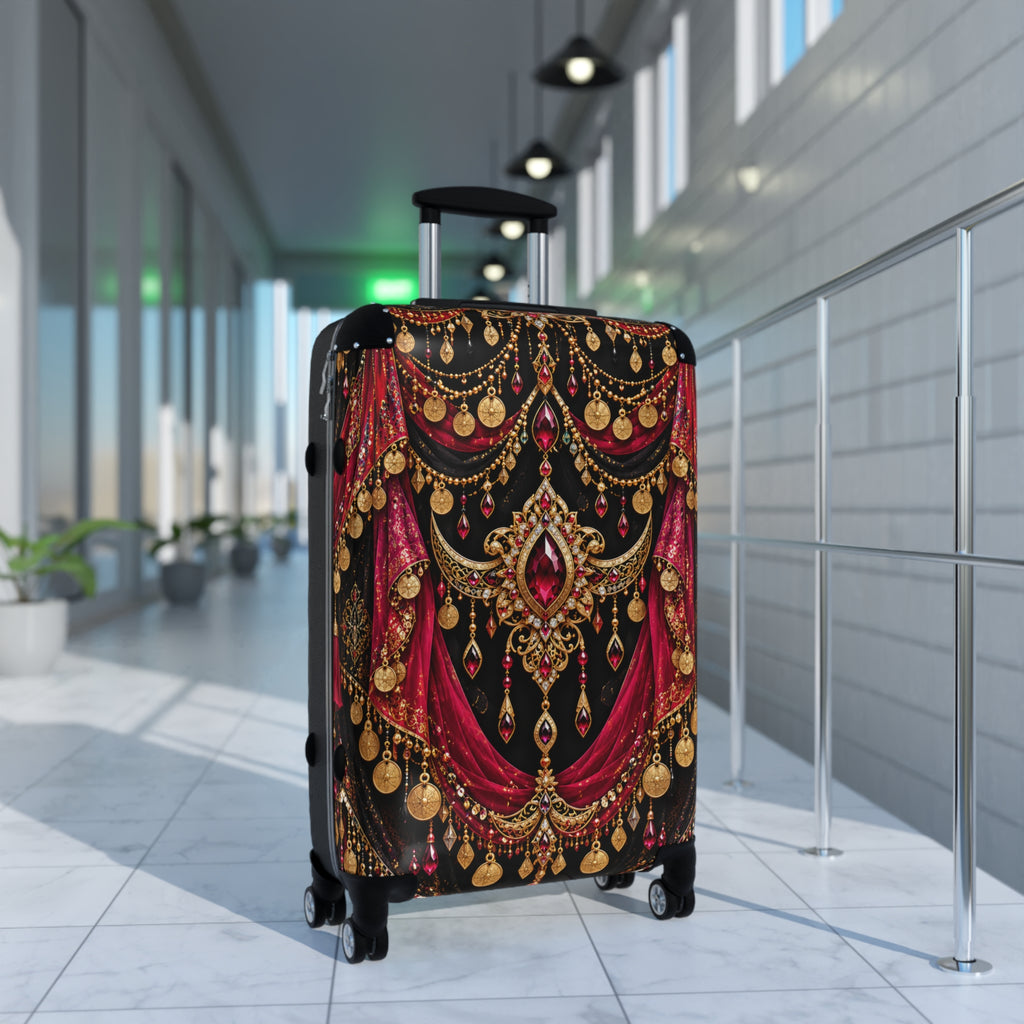 Crimson Baladi | Hard-Shell Spinner Suitcase
