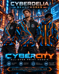 CYBERCITY | All-Over Print Hoodie