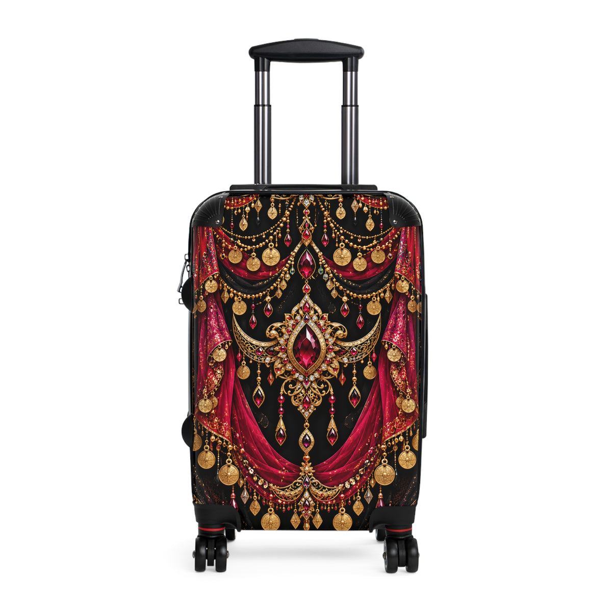Crimson Baladi | Hard-Shell Spinner Suitcase