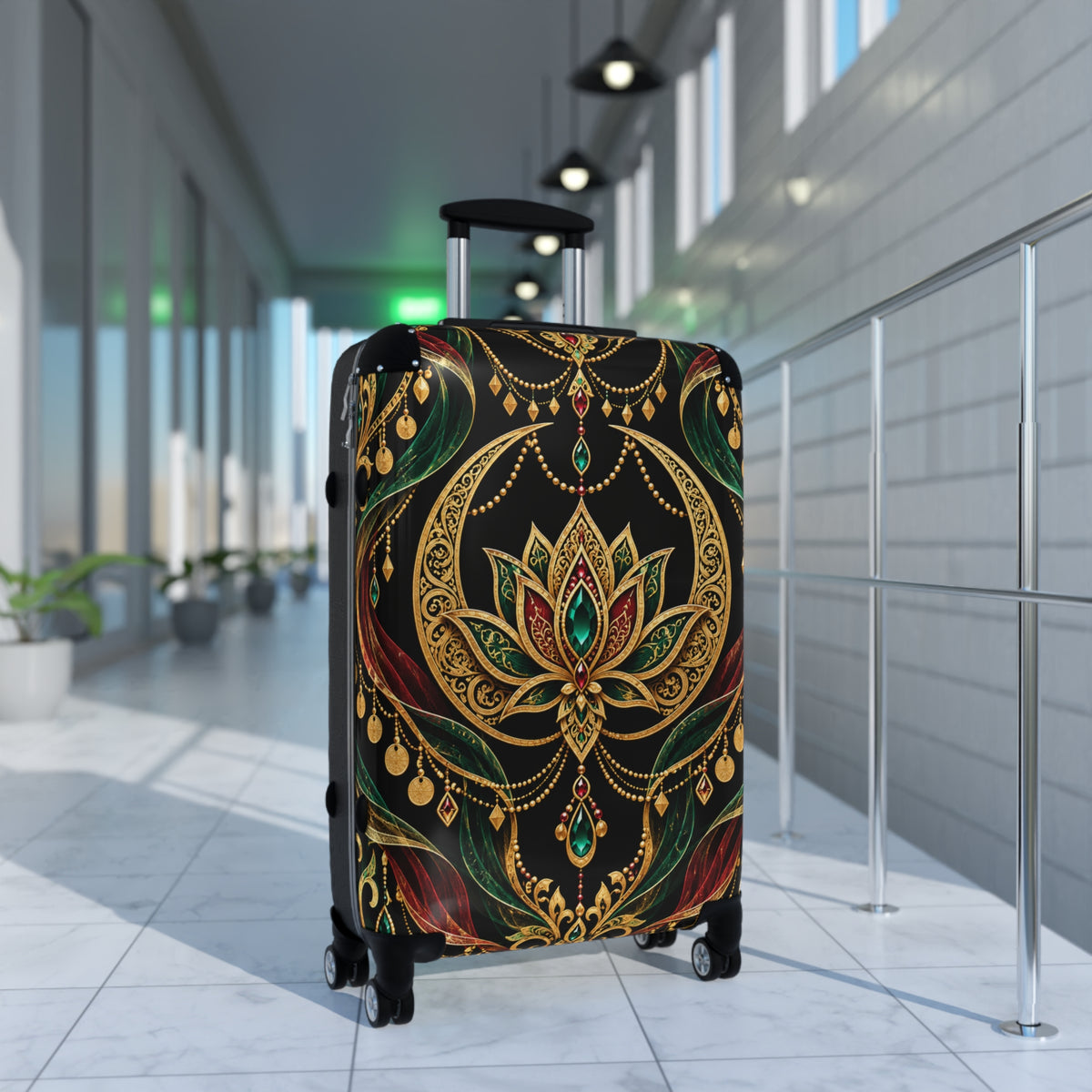 Sharqi Lotus | Hard-Shell Spinner Suitcase