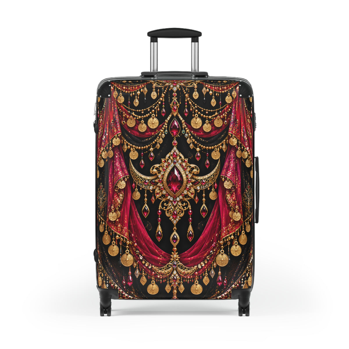 Crimson Baladi | Hard-Shell Spinner Suitcase